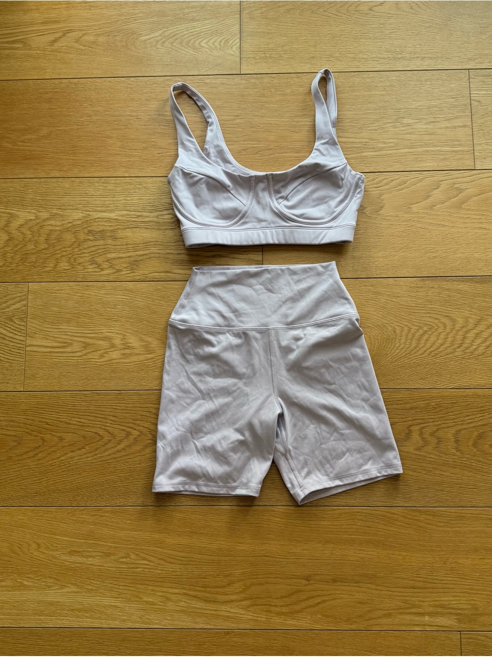Spiritual Gangster Sports Bra and High-Waist Bike Short Set